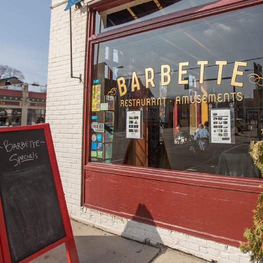 Exterior of Barbette Minneapolis