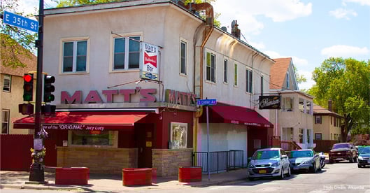 Exterior of Matts Bar Minneapolis