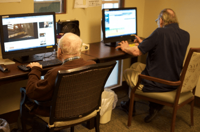 Caption: Walker Methodist Residents