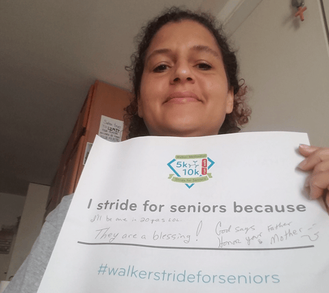 Stride for Seniors — virtually or in-person