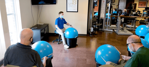 Walker Methodist team members care for Parkinson’s residents