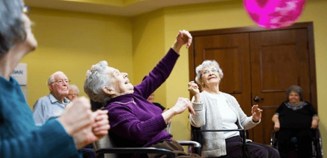 Caption: Walker Methodist Residents