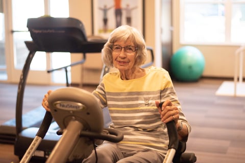 Yvonne exercises her way to health
